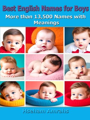 cover image of Best English Names for Boys